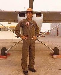Khmer Air Force FAC Pilot