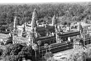 Angkor Wat, vue arienne